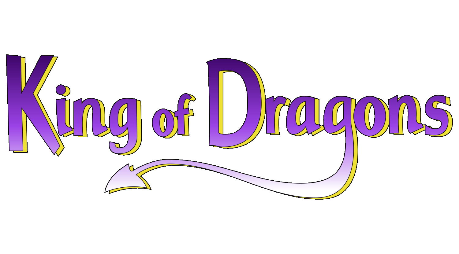 King of Dragons logo for Super Nintendo